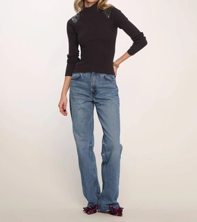 Warm Layers Winter Styling Kenna Sweater In Black