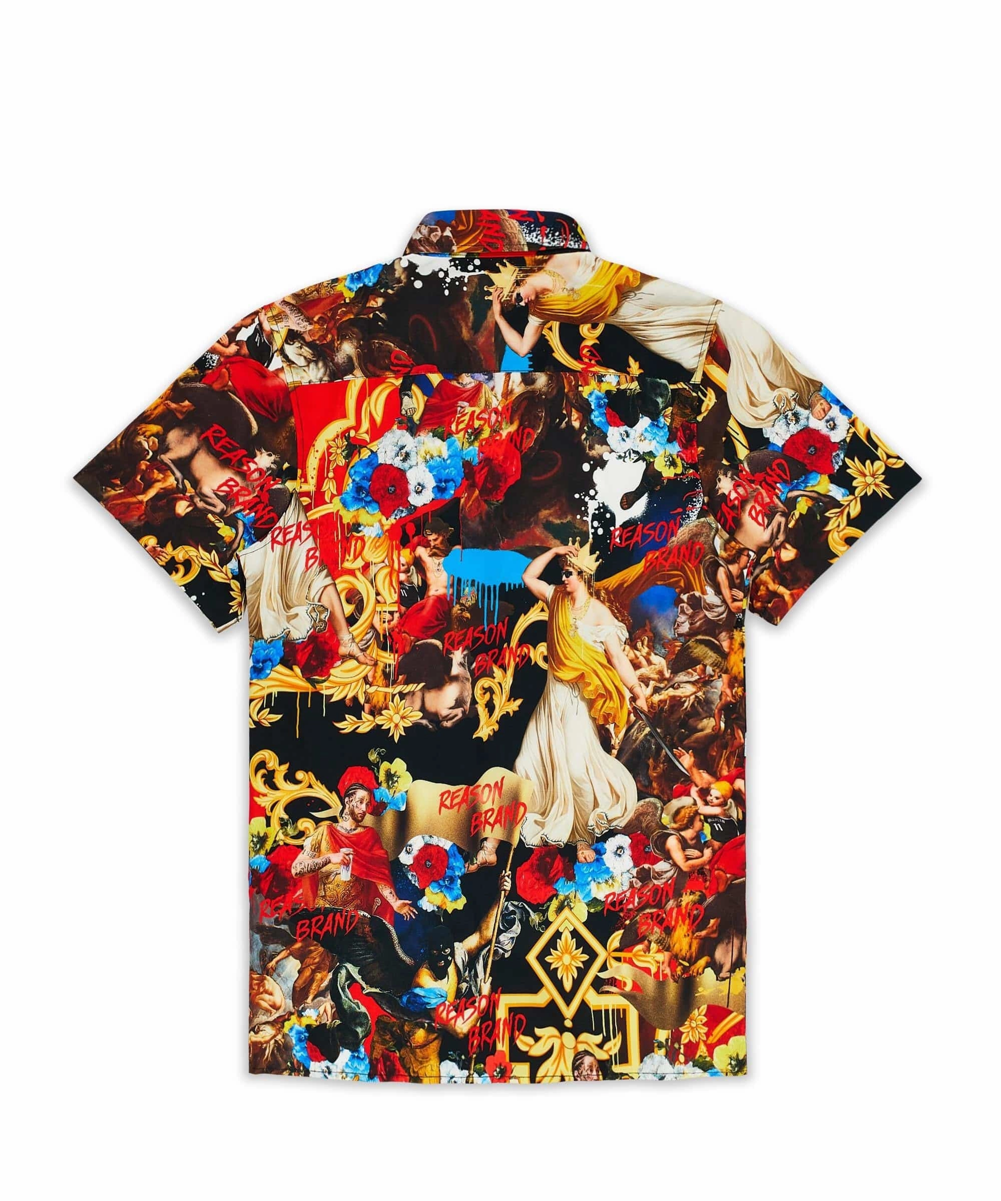 King Of Kings Short Sleeve Shirt TaglessCollars