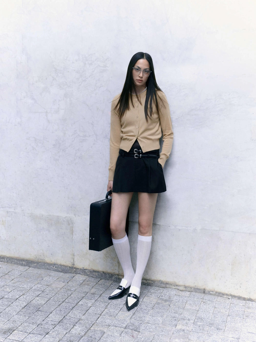 Winter Hoodie Trendy Shirt Knitted Short Cardigan