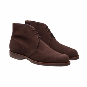 Chukka 4 Dark Brown Reverse Butt Suede Non Marking Outsole Low Maintenance