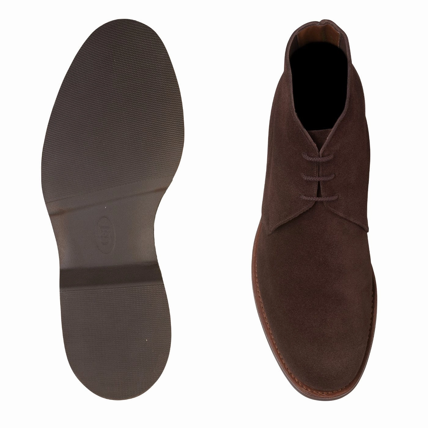 Chukka 4 Dark Brown Reverse Butt Suede Low Profile Rainy Day Commuter Low Profile Windy Weather