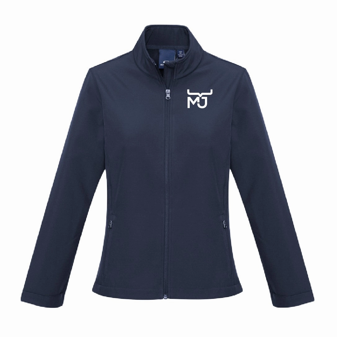 LADIES MJ Lightweight Soft Shell Jacket Drop Shoulder Construction