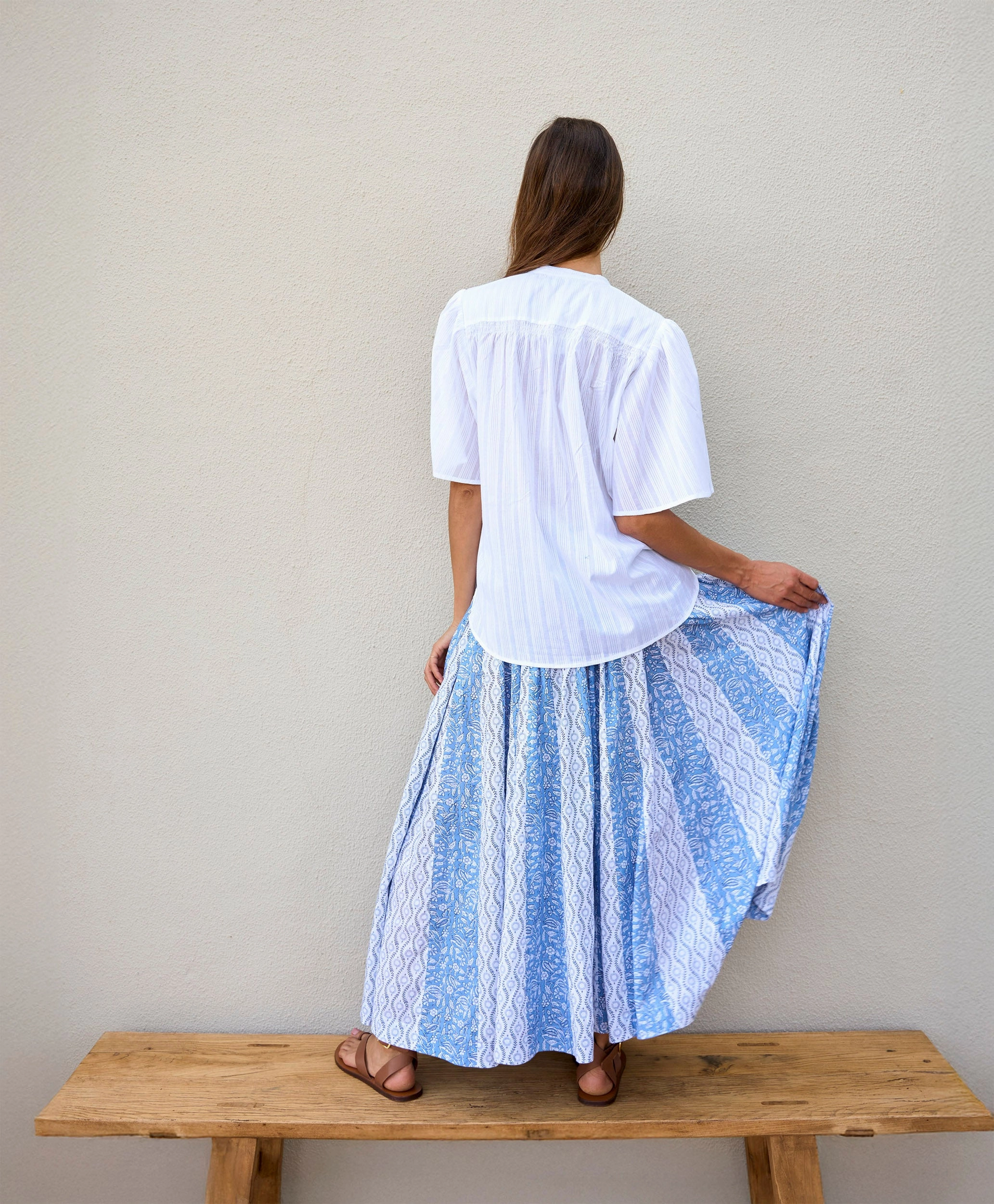 Relaxed Mood Trendy Outfit Lauri Skirt