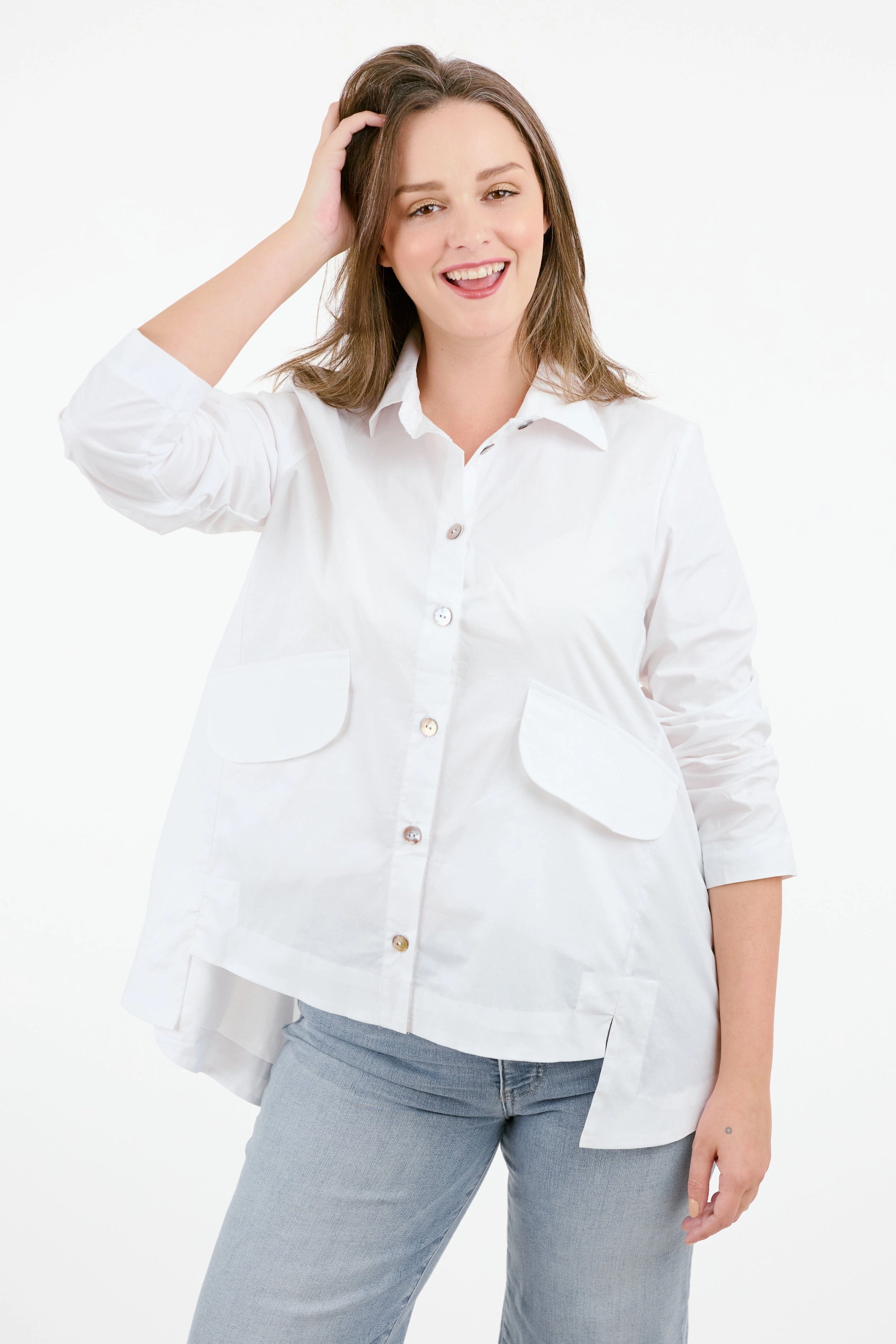 Elasticated Trim Multi Way Adjustable Fit Chavela Top