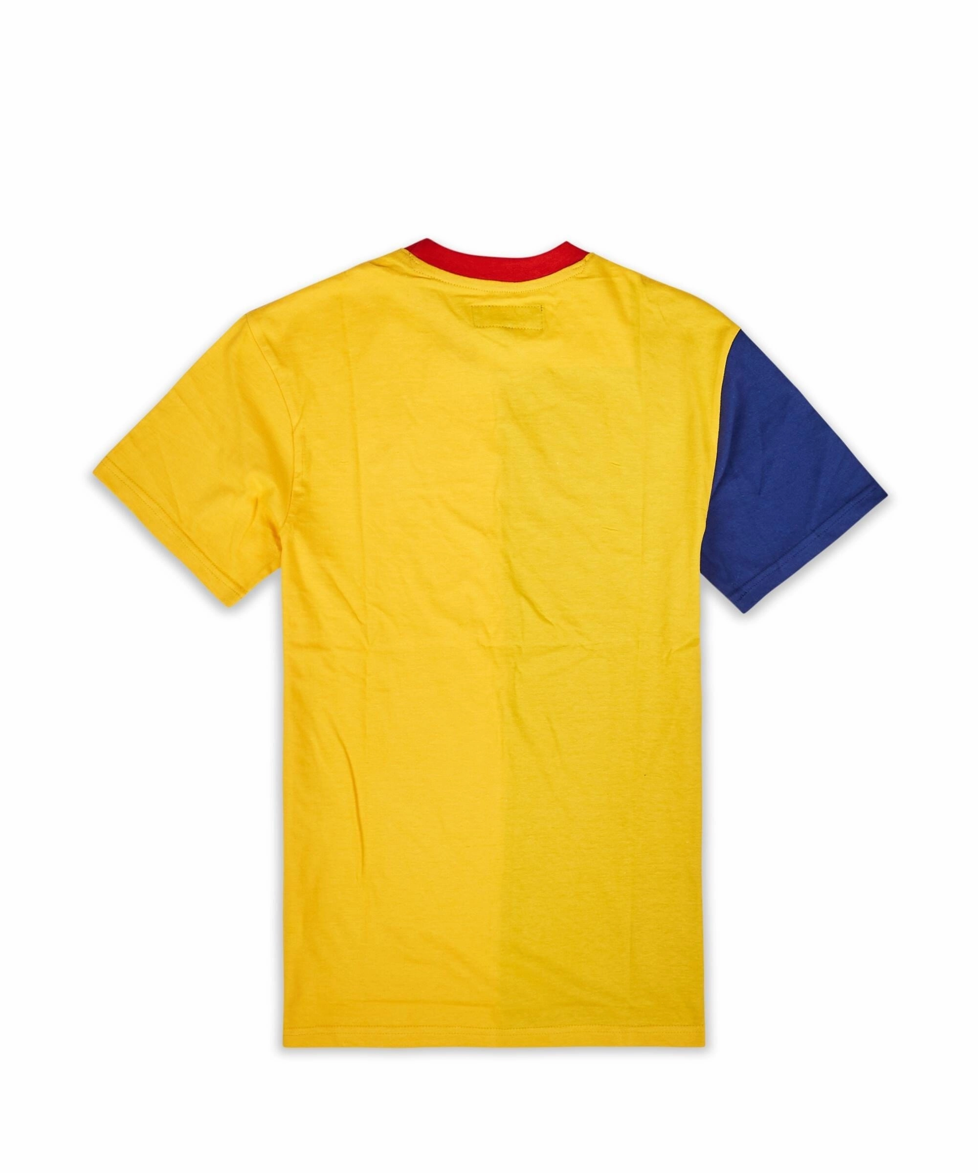 Levi Color Block Short Sleeve Tee Stain Resistant Treatment Relaxed Tank