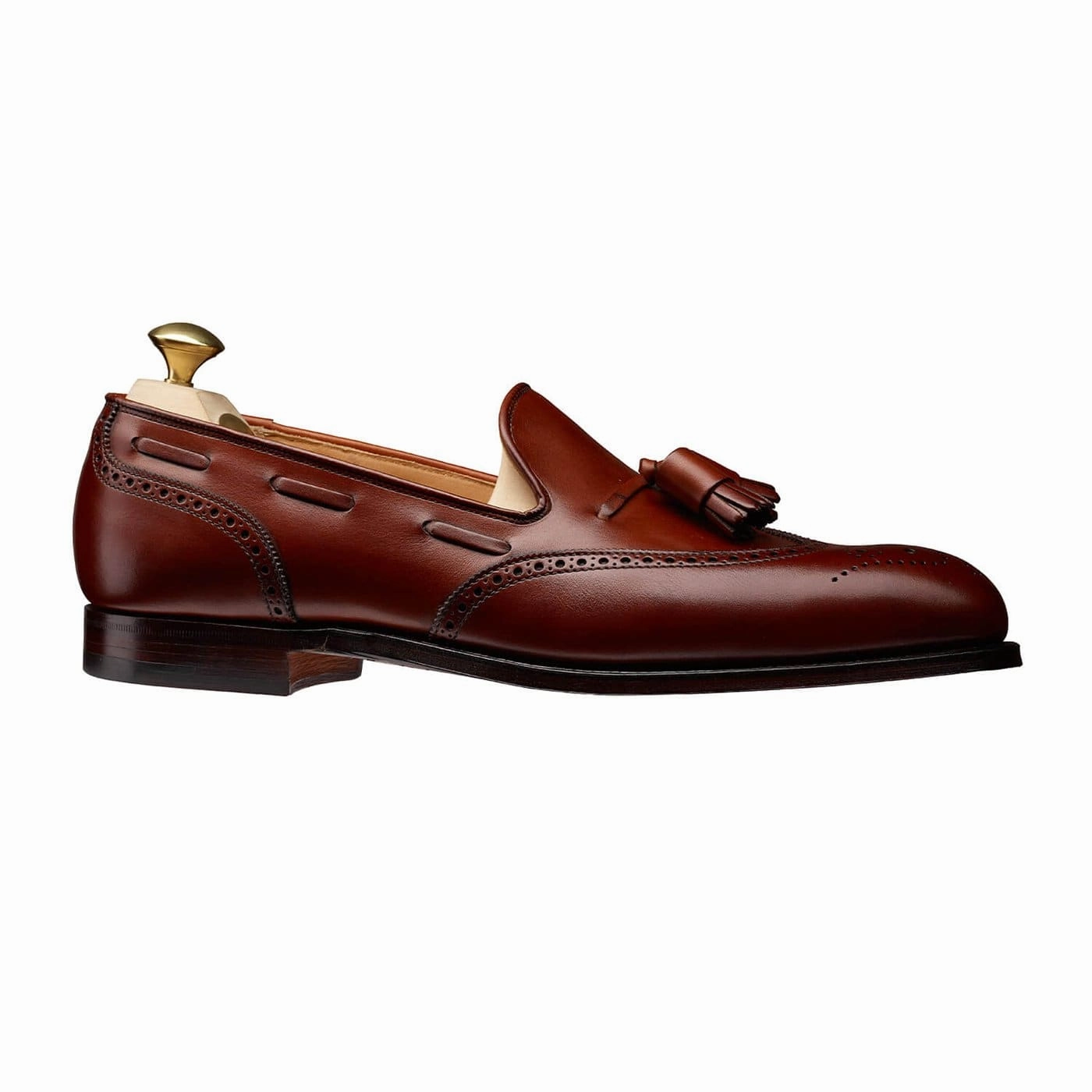 Lichfield Chestnut Burnished Calf Breathable Slip-Ons