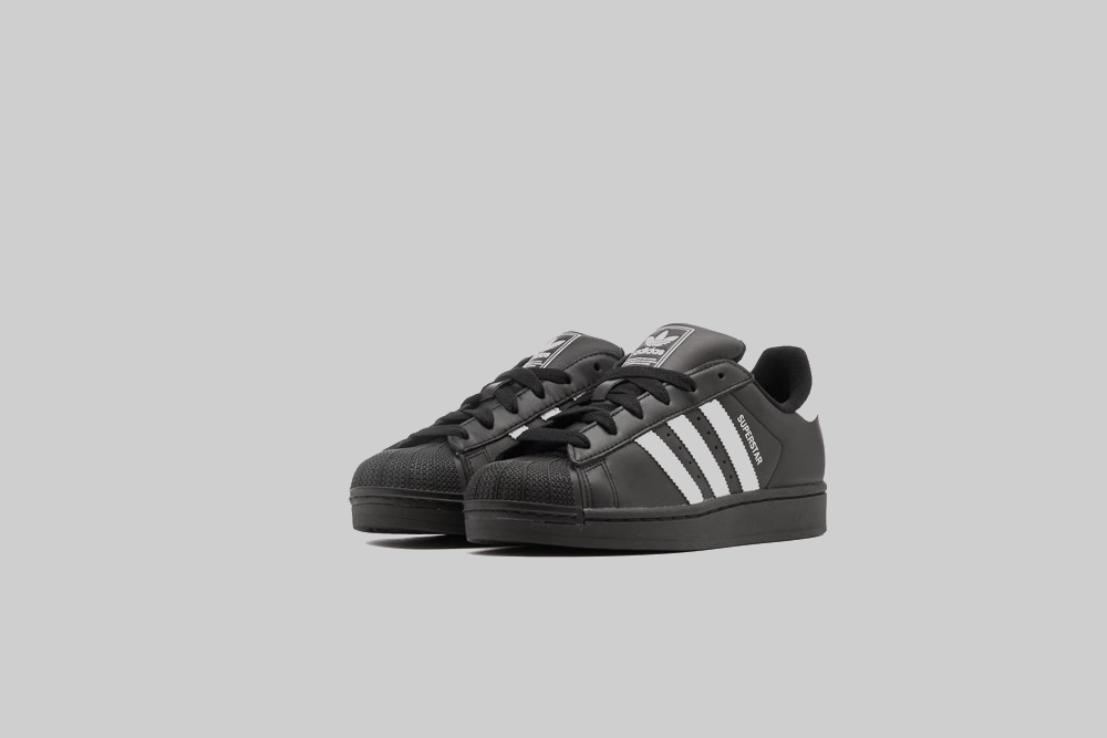adidas Superstar II 'Core Black' Bonded Seamless