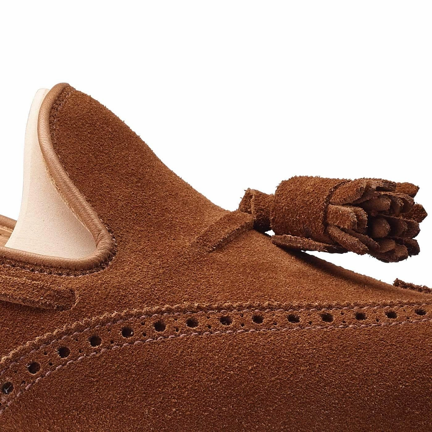 Wide Step Lichfield Tobacco Calf Suede