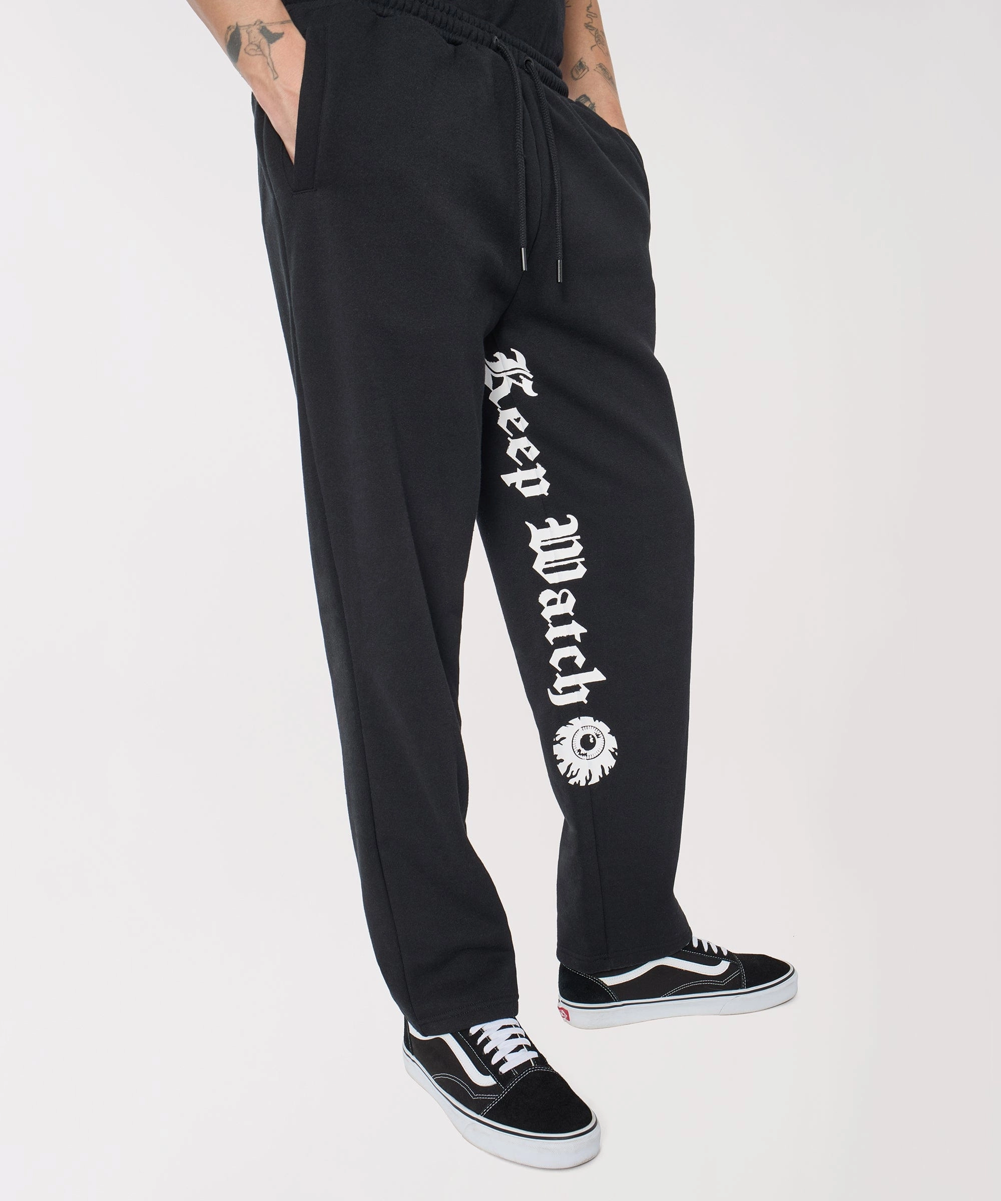 Mishka Death Adders Jogger Pants - Black Stretch Fit All-Purpose Comfort