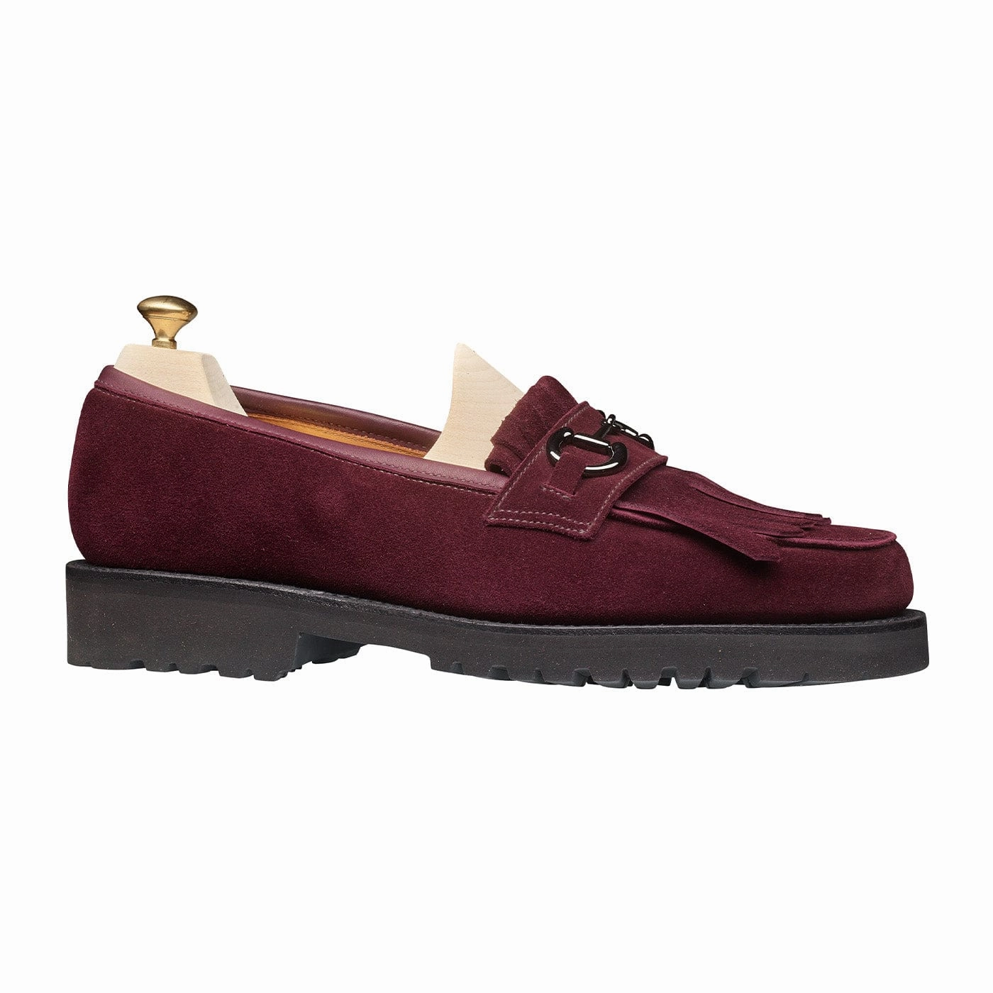 Clara Plum Calf Suede Picnic Mood