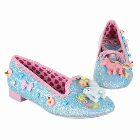 Playful Ponies Wide Fit Easy Fit Shoes Hill Glow