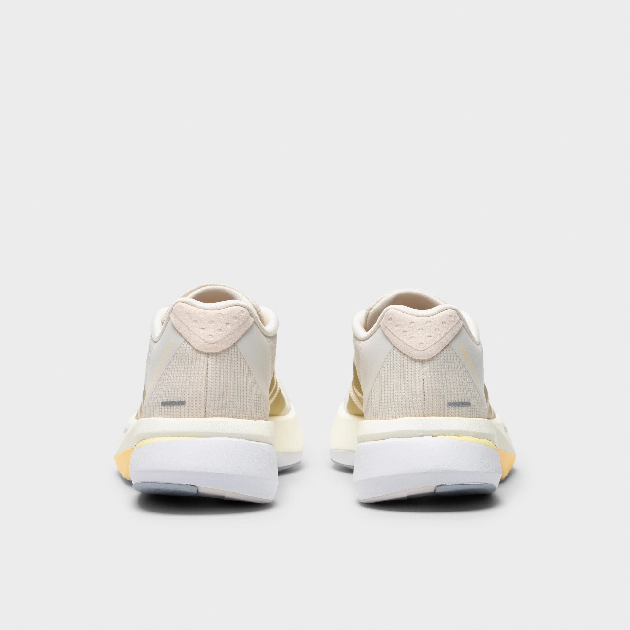 Eco Build Eco Materials adidas Women's Adizero Boston 13 Chalk White / Gold Metallic - Orange Tint