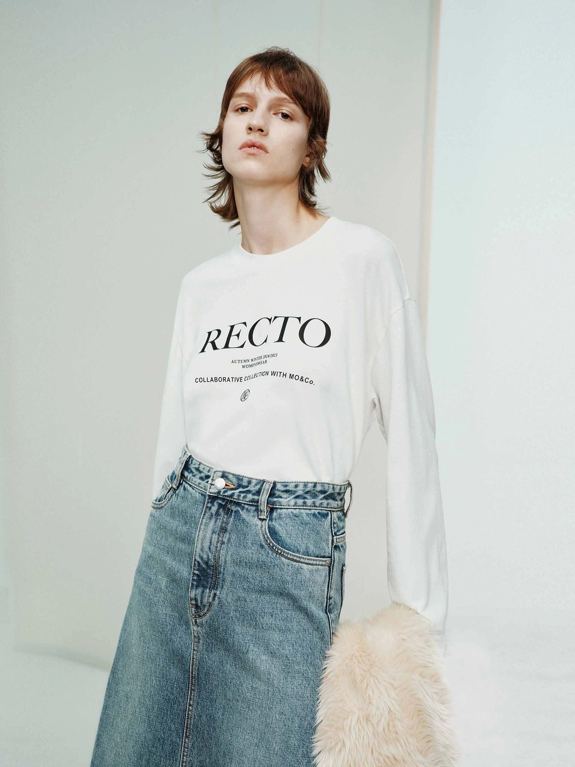 Cotton Hemp Letter T-shirt Outdoor Fashion Simple and Relaxed