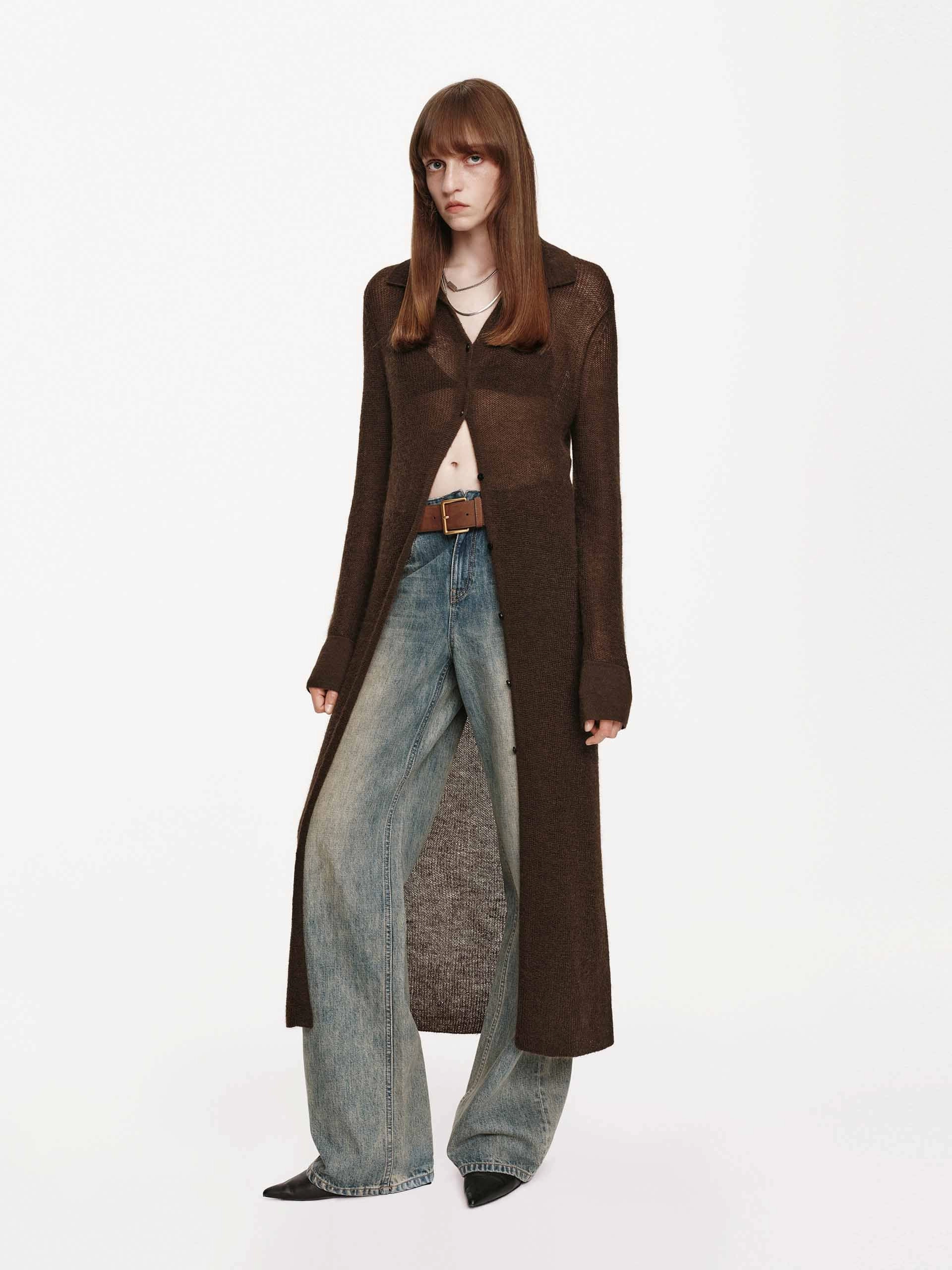Soft Texture Lightweight Long Cardigan