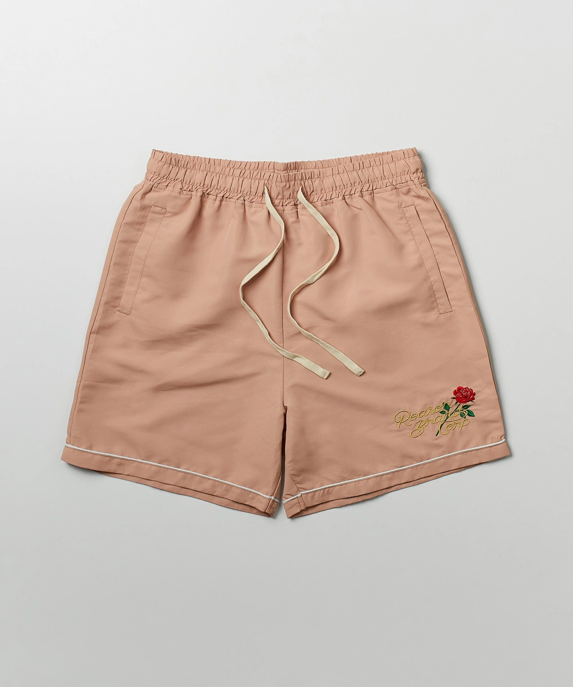 Clubmaster Embroidered Shorts - Sand Odor Neutralizing Technology