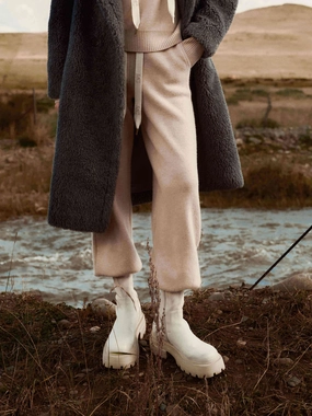 Include Cashmere Soft Joggers Cozy Look Work Flex