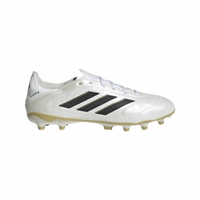 Hydrophobic Materials Step By Step Adidas Copa Pure 3 League FG/MG Football Boots (Zero Metallic/Core Black/Gold Metallic)