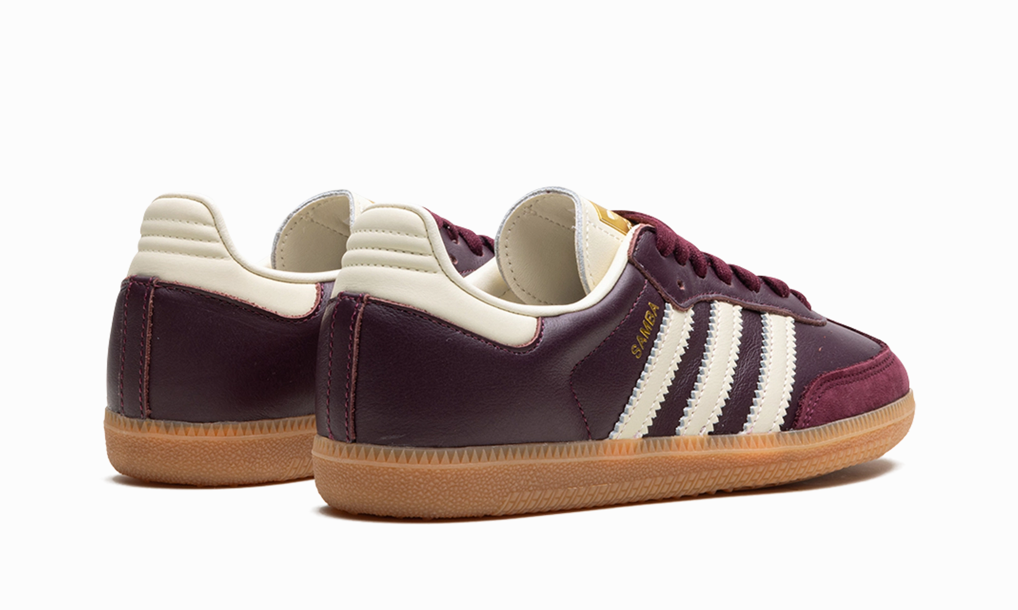 Earth Tone Root Hike SAMBA OG WMNS "Maroon / Cream White"