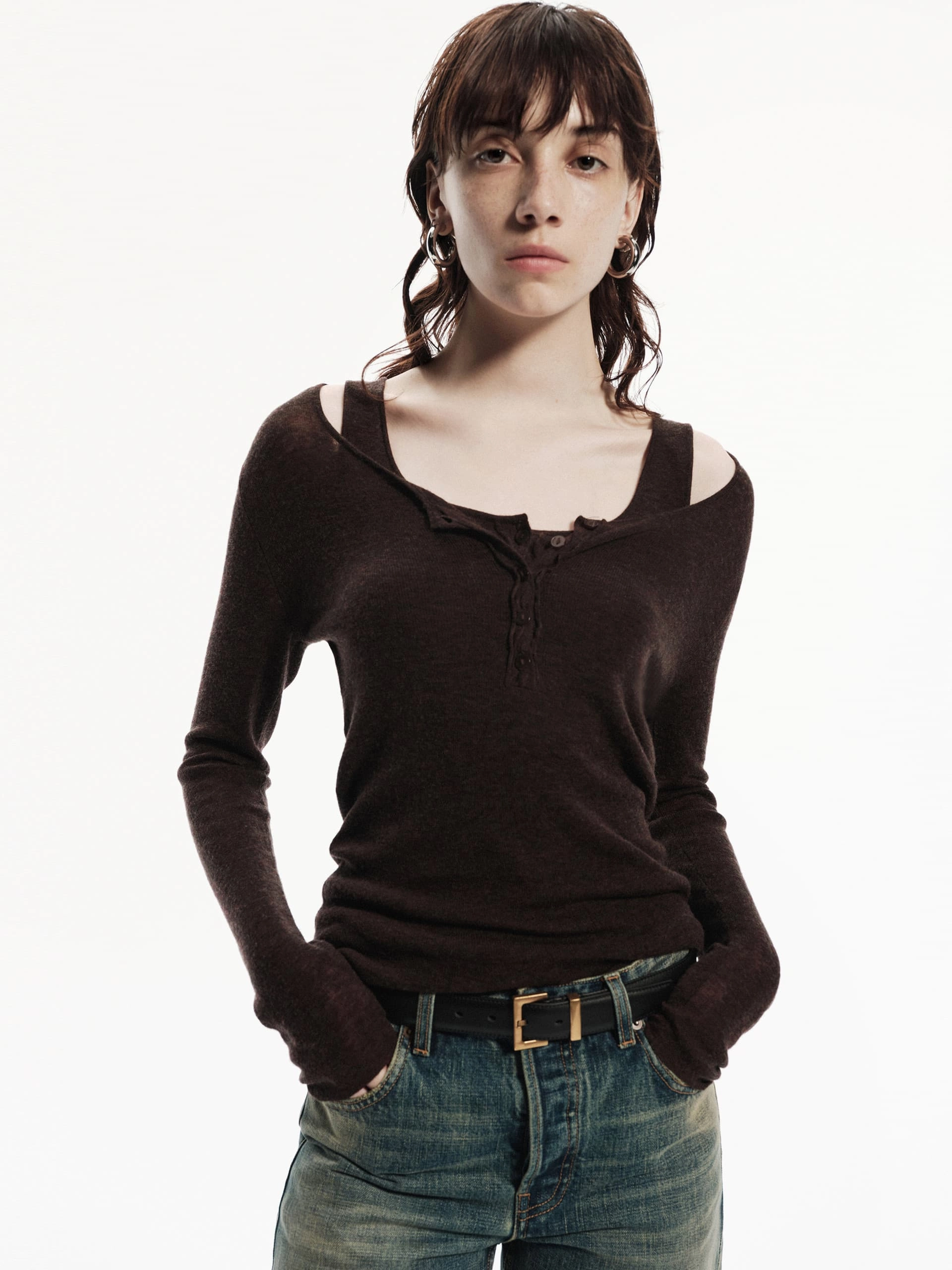 MoistureWickingTechnology Lightweight Wool Top