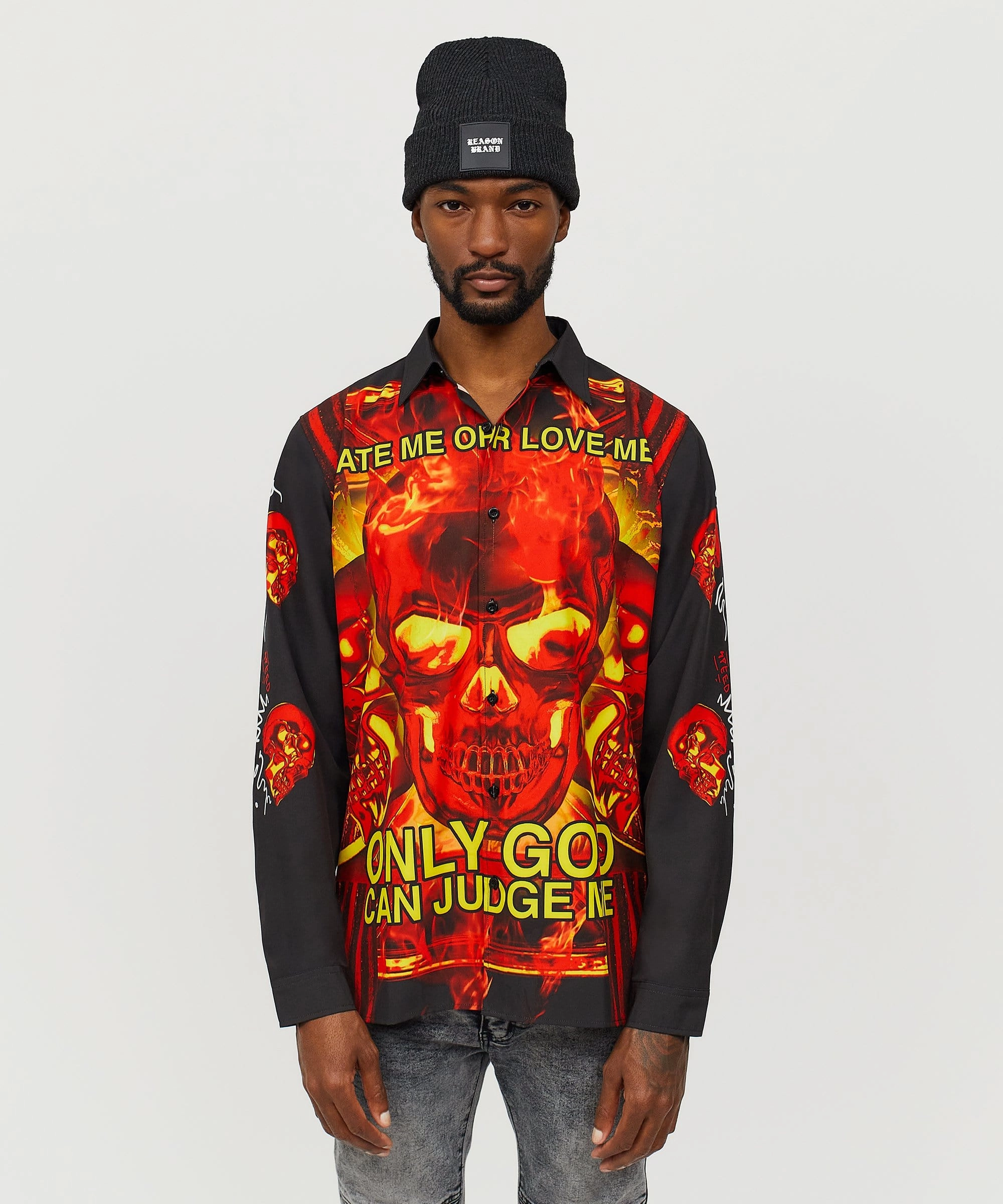 Only God Can Judge Me Long Sleeve Shirt FullCut Shoulder
