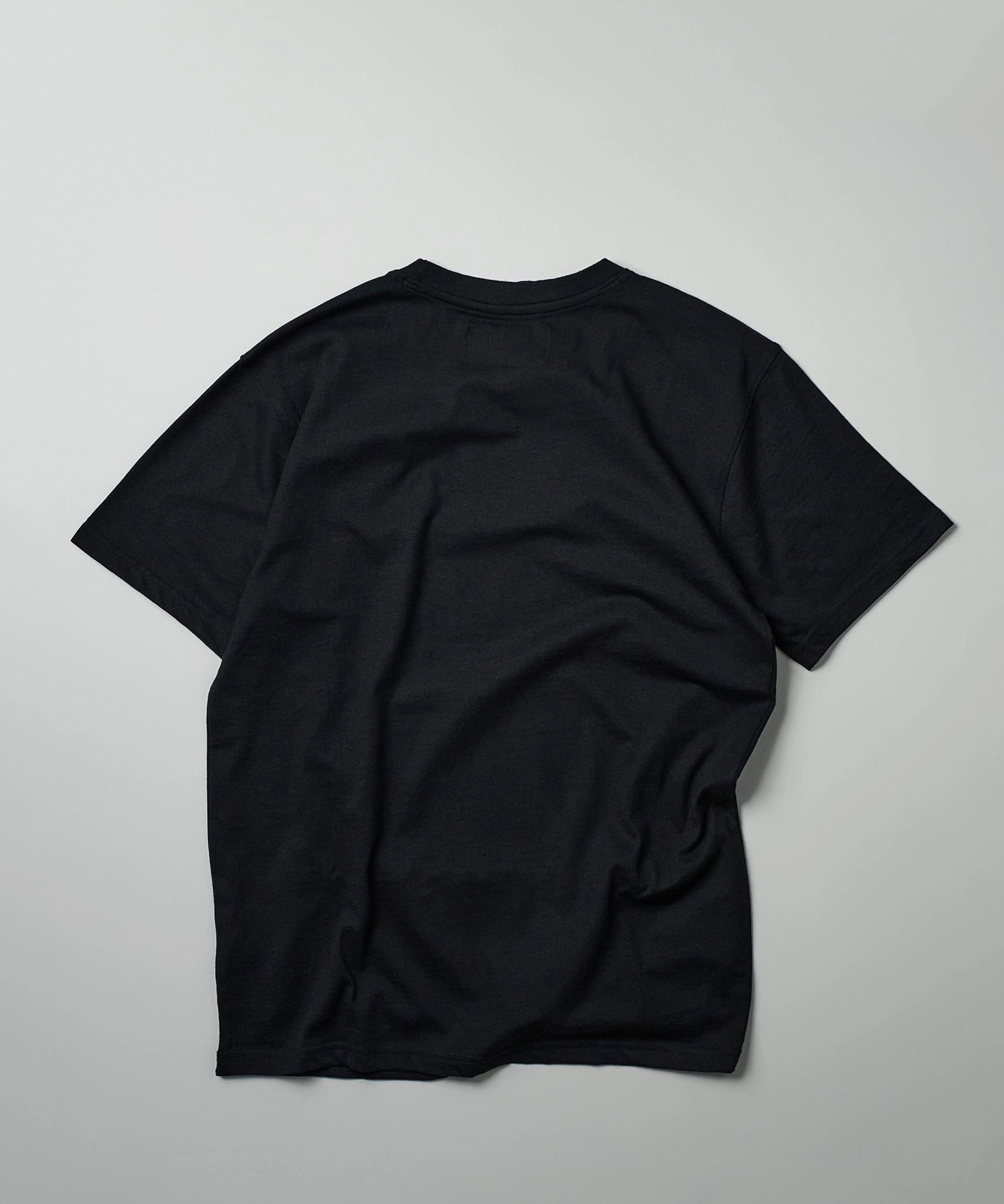 Low Profile Collar Sustainable Waterproofing Lil Wayne Box Short Sleeve Tee - Black
