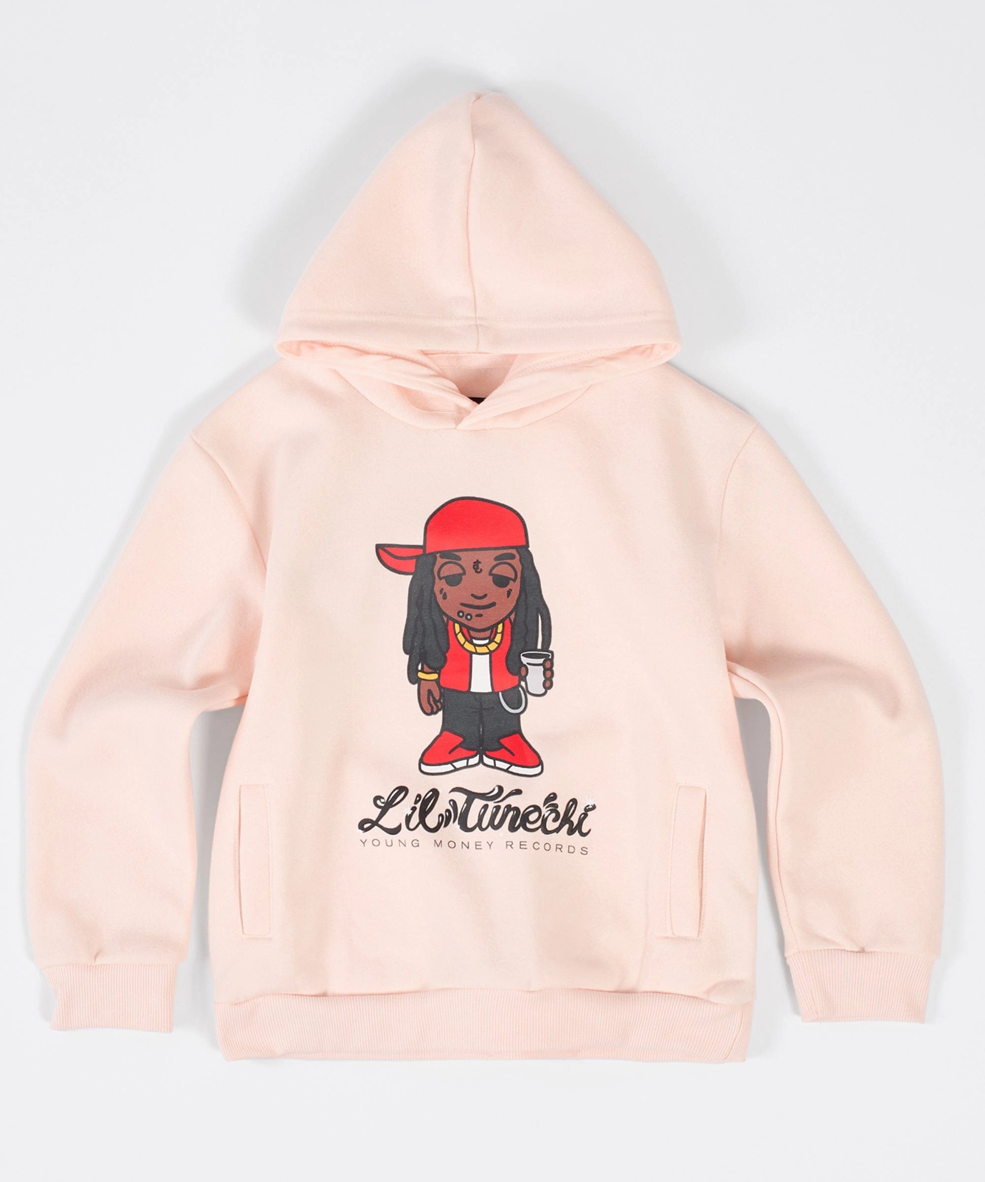 Flexible Cuffs Lil Wayne Tunechi Hoodie - Cream
