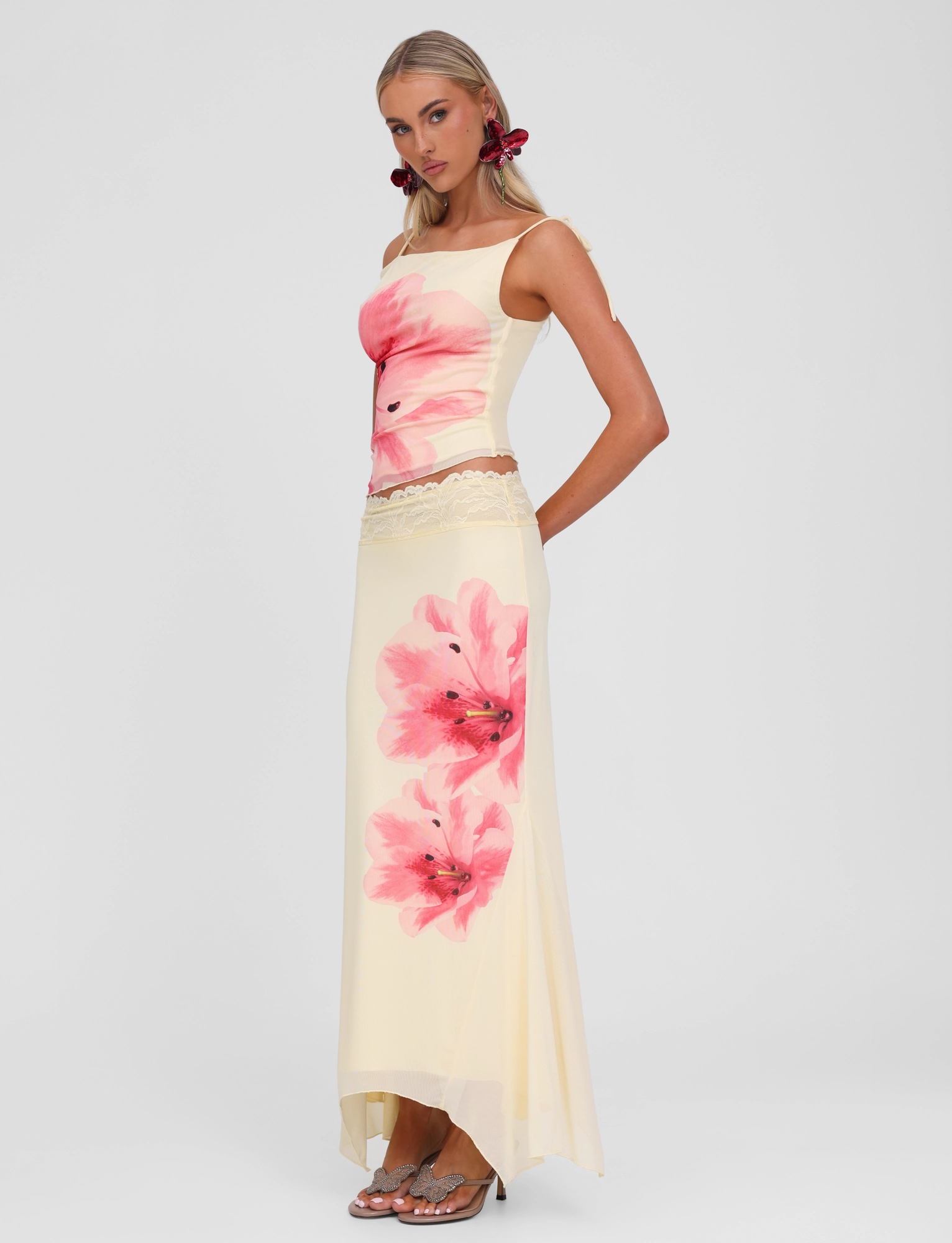 LILLIAN SKIRT - YELLOW Minimal Touch