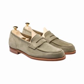Work Comfort Lilou Pistachio Calf Suede
