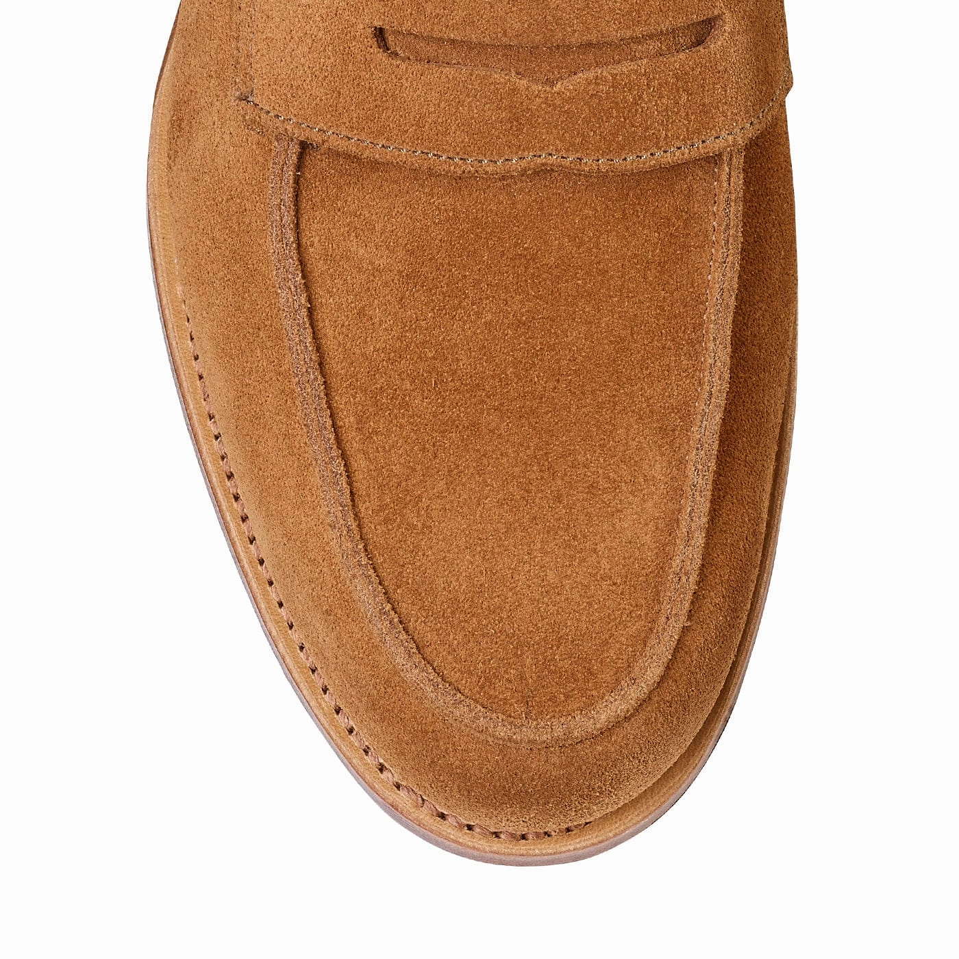 Orange Pop Energy Step Lilou Tan Calf Suede