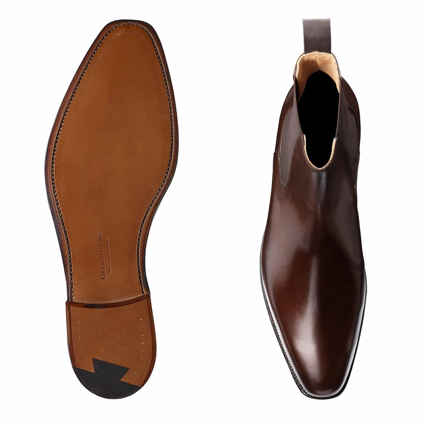 Durable Look Equestrian Lingfield Dark Brown Burnished Calf