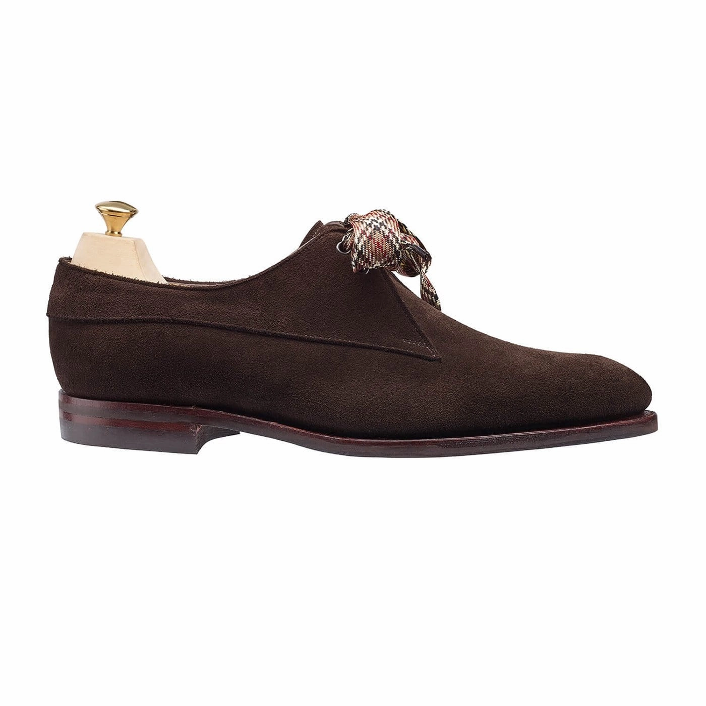 Lisa Dark Brown Suede Travel Wear Urban Style