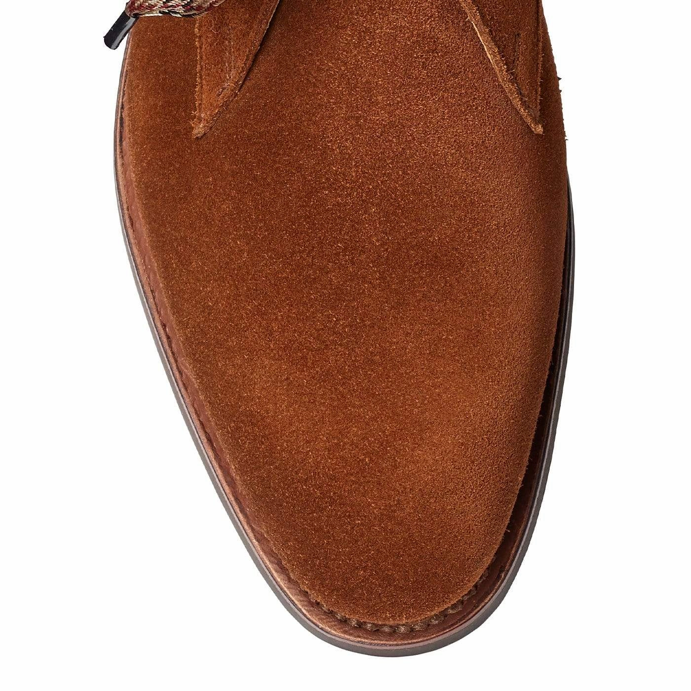 Lisa Polo Brown Calf Suede Tailored Touch