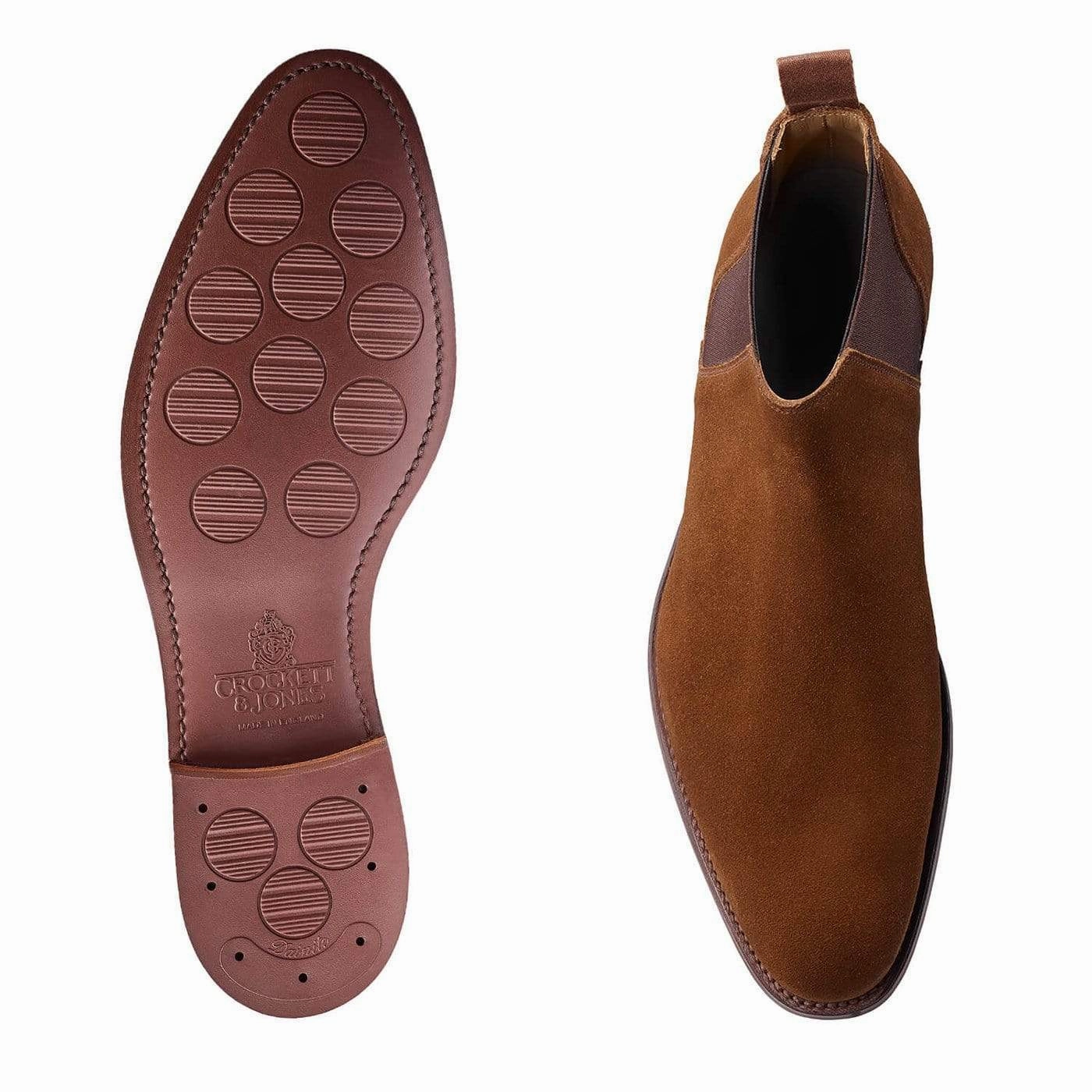 Comfortable Shank Flexible Frame Rainy Day Commuter Cranleigh Snuff Suede
