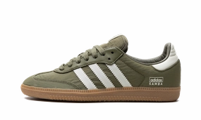 Samba "Reflective Pack - Focused Olive" Block Stride Eco Friendly Material Construction