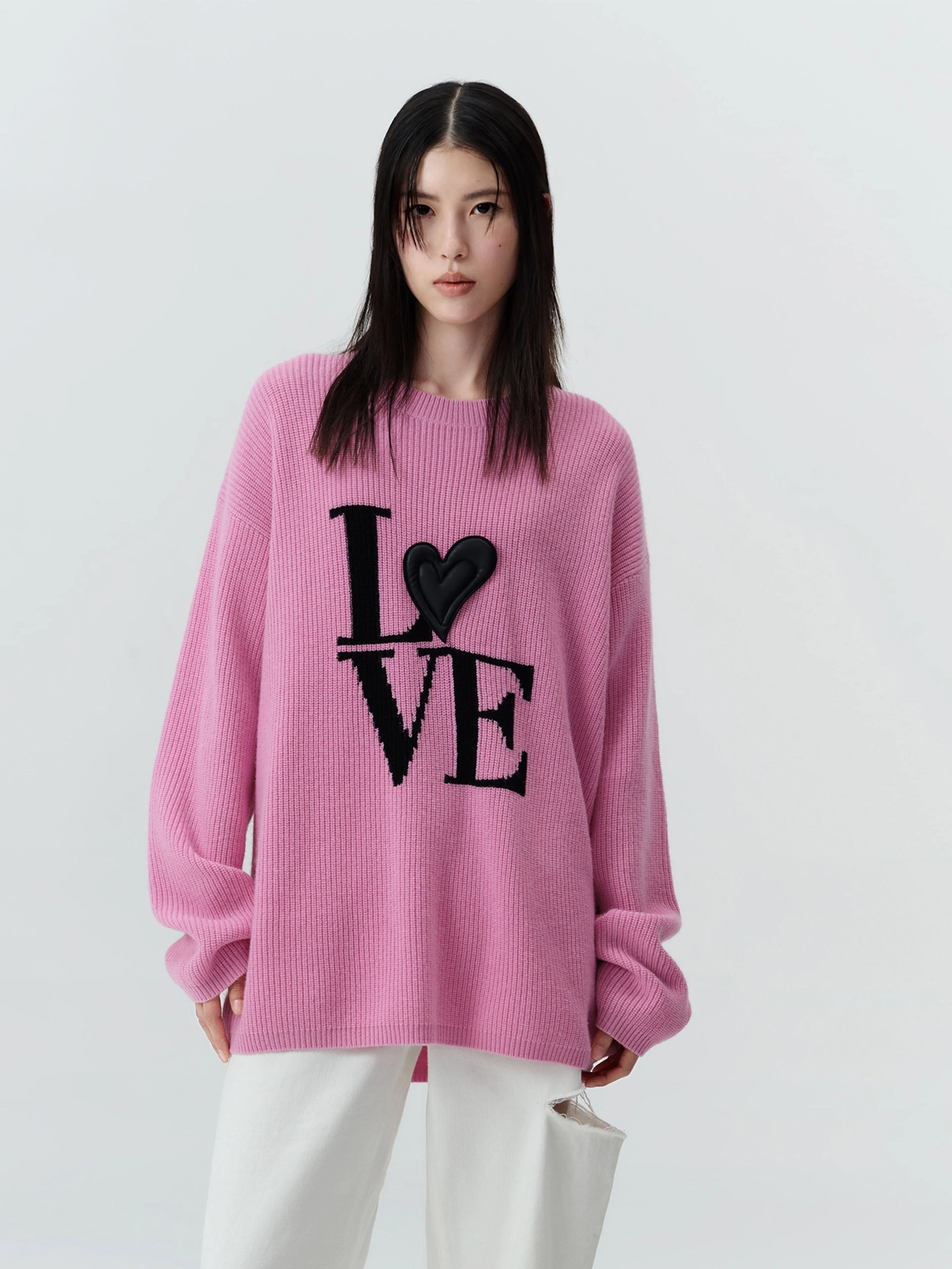 Wool Drop Shoulder Knit Pullover SoftTouch Trendy Shirt