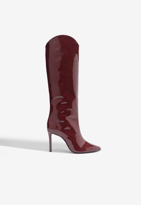 Quick Fit Contoured Heel Cup Maryana Wide Patent Boot
