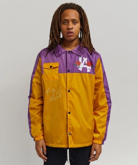 Los Angeles Coaches Jacket - Yellow New Cut