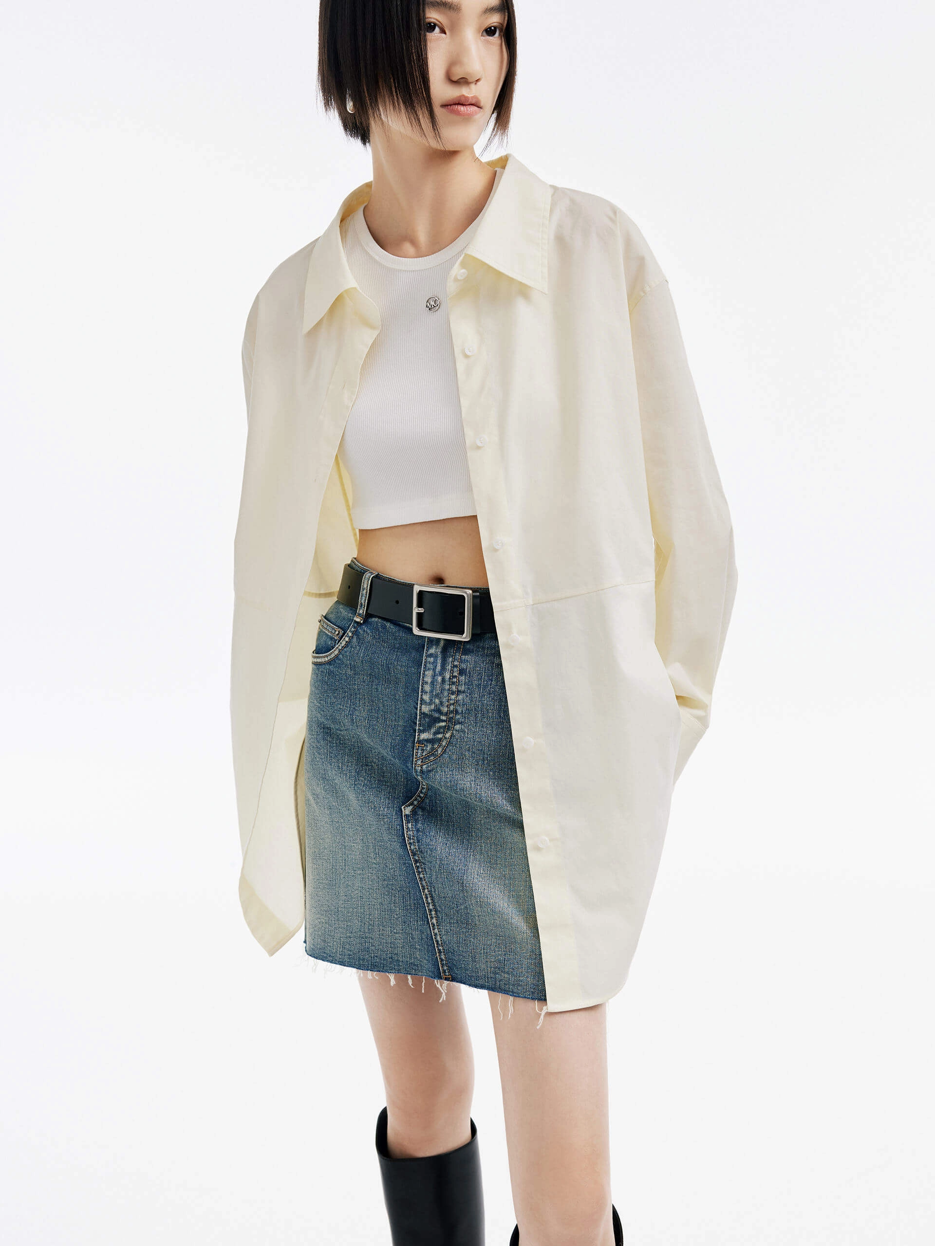 Cool Weather Drop Shoulder Classic Shirt