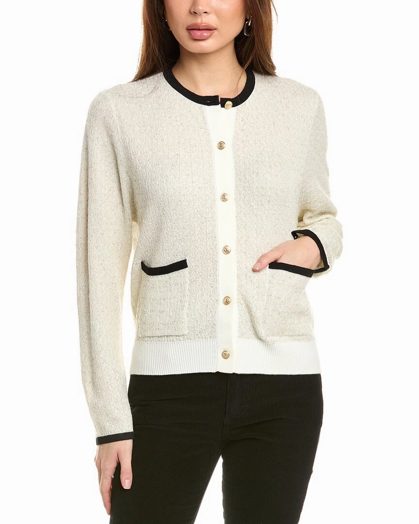 Gracia Textured Wool-Blend Cardigan Ultimate Warmth