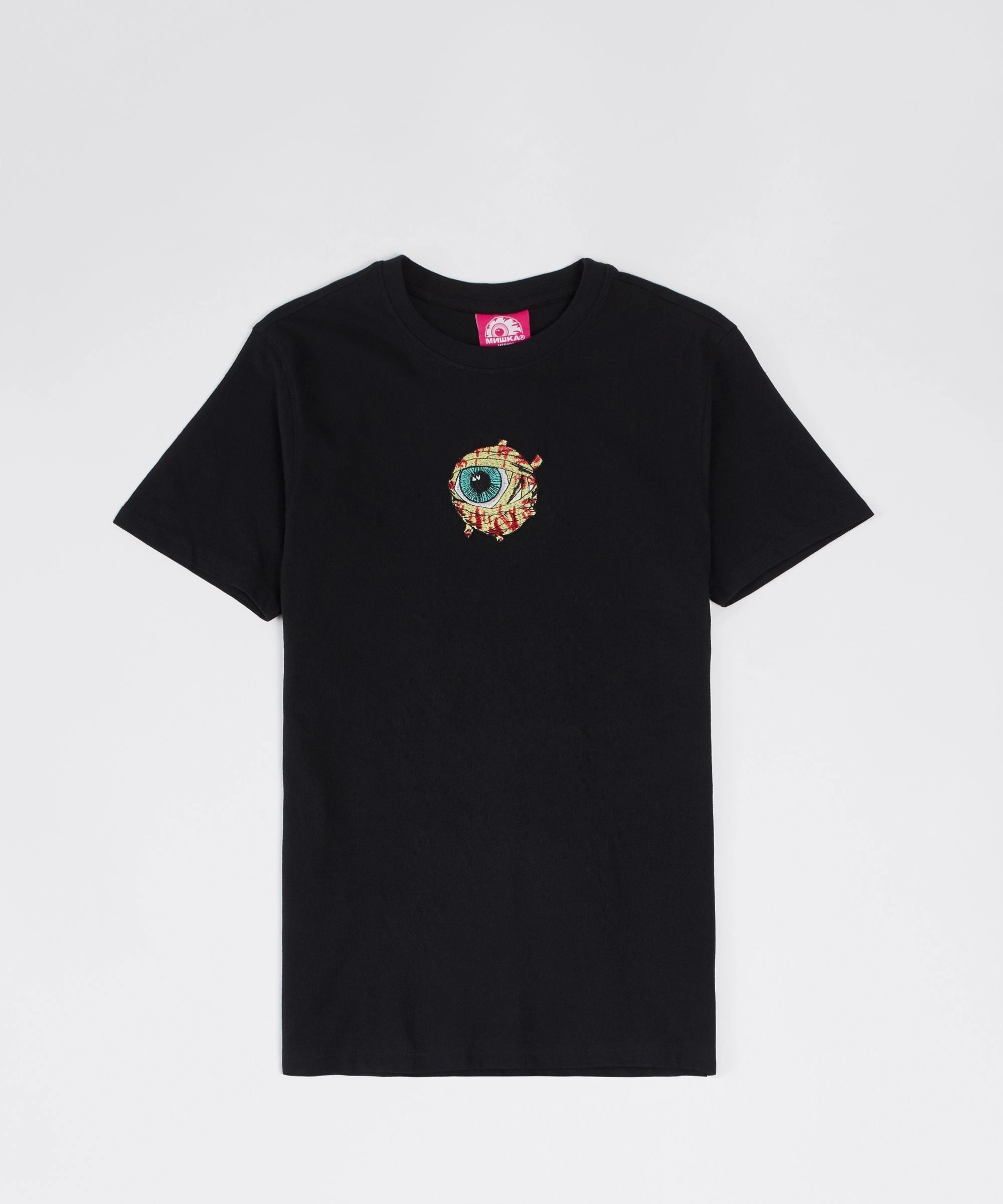 MinimalistSilhouette Everyday Comfort Mishka Haunted Short Sleeve Tee - Black