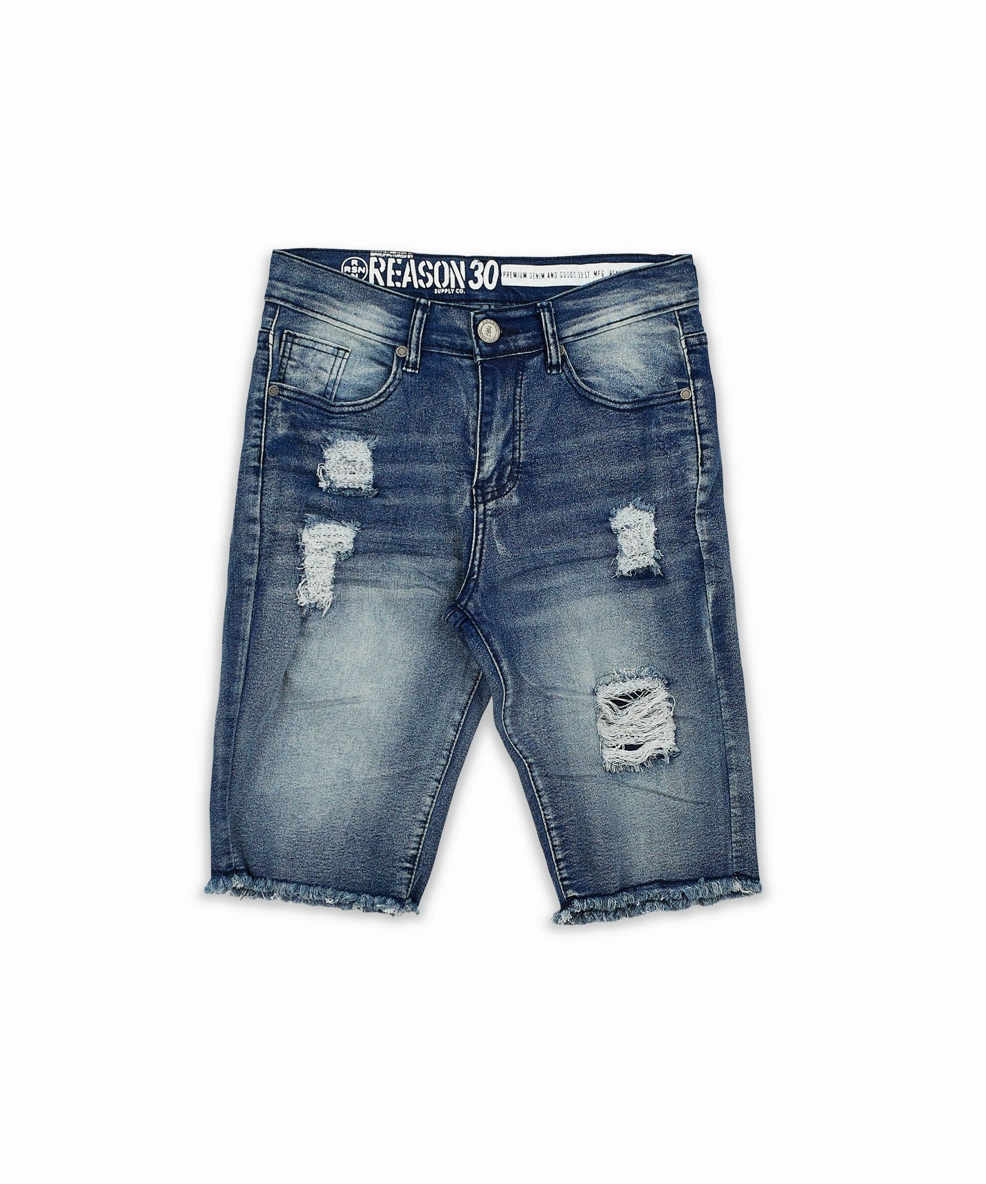 BondedSeams Antique Cutoff Denim Shorts