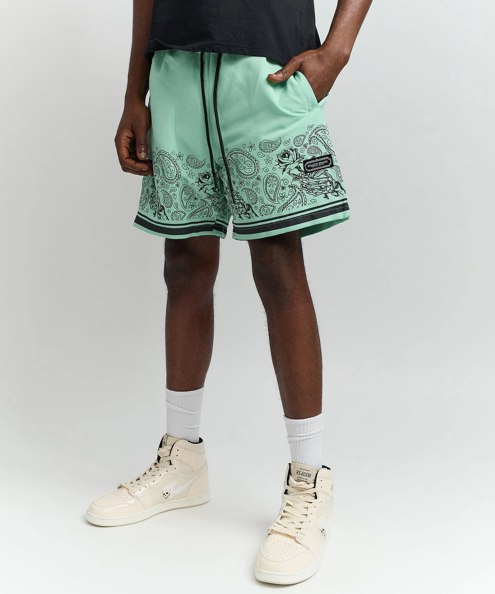 Luca Shorts - Olive Green SeamlessSidePanels