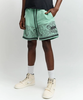 Luca Shorts - Olive Green SeamlessSidePanels