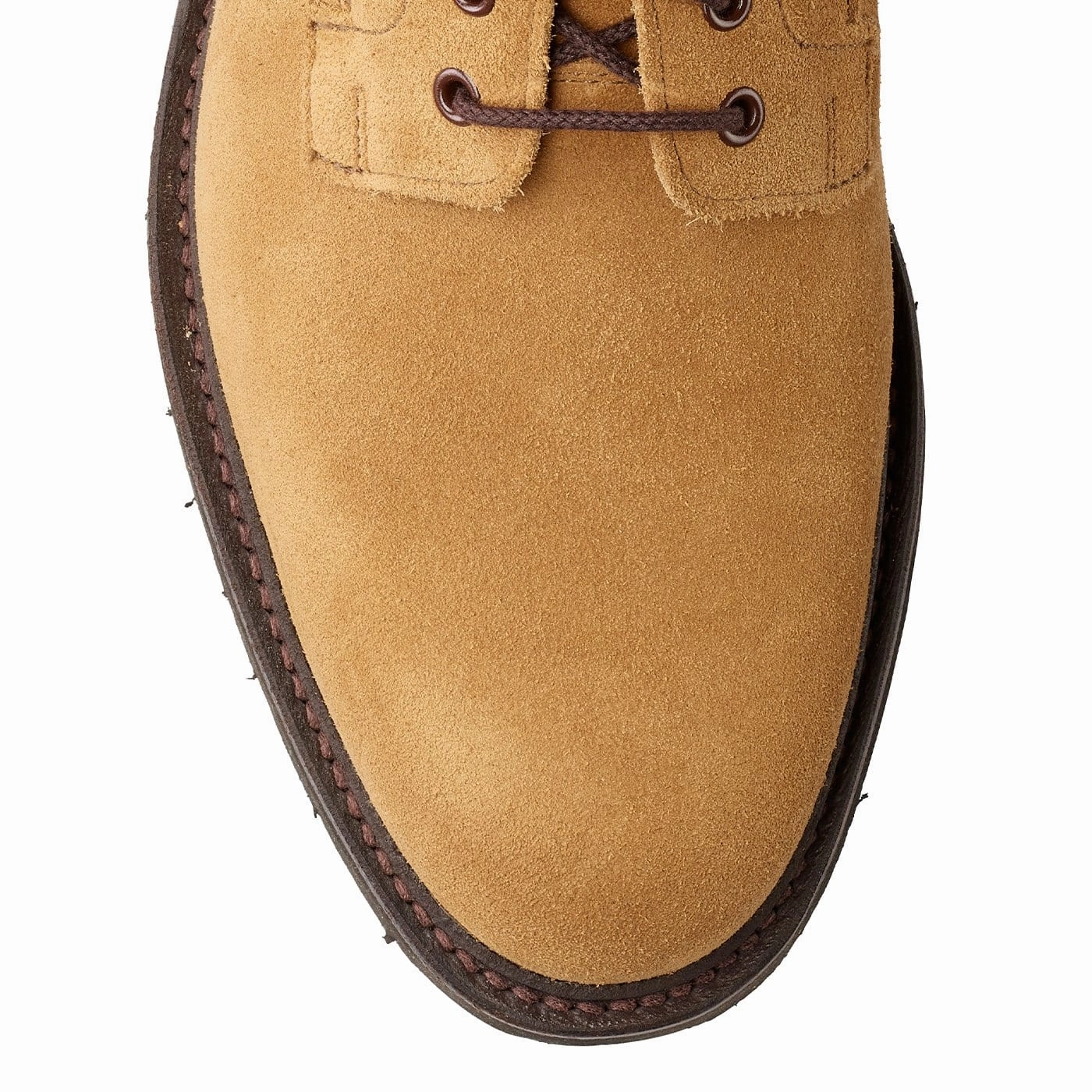 Ross Fawn Suede & Dark Brown Suede Collar Solid Step