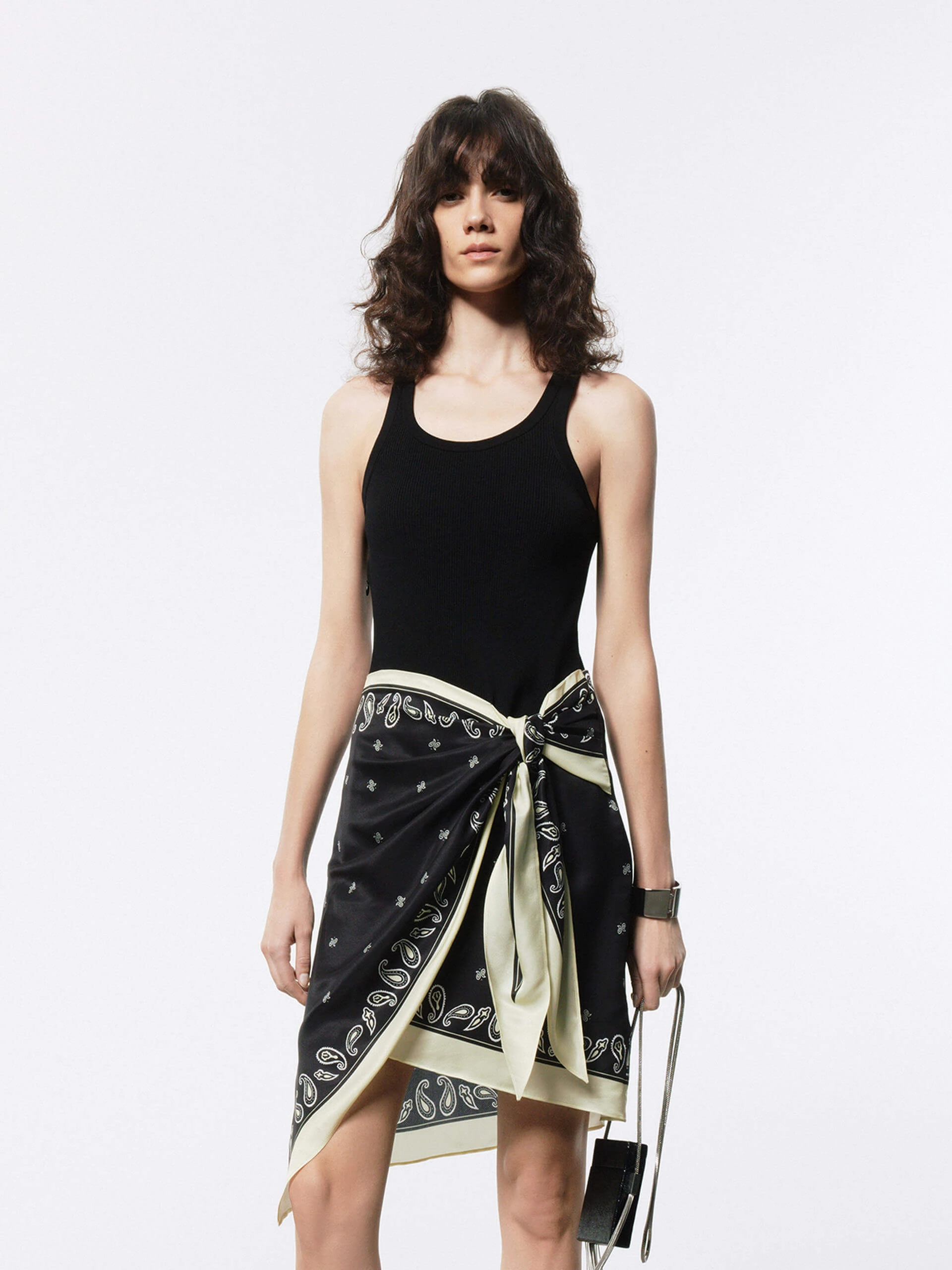Tie Waist Tank Dress Perfect Style Wear Effortless Elegance