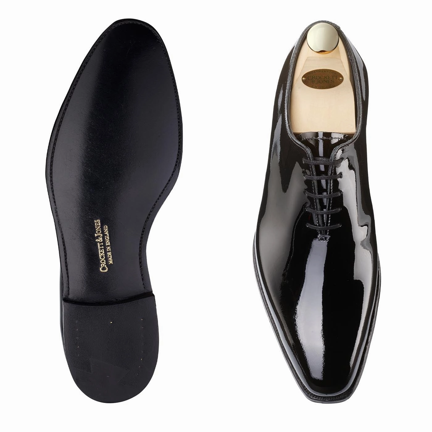 Alex Black Patent Stylish Design