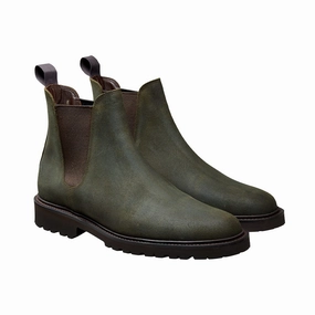 Margie 2 Green Rough-Out Suede Flexible Frame Outdoor Explorer