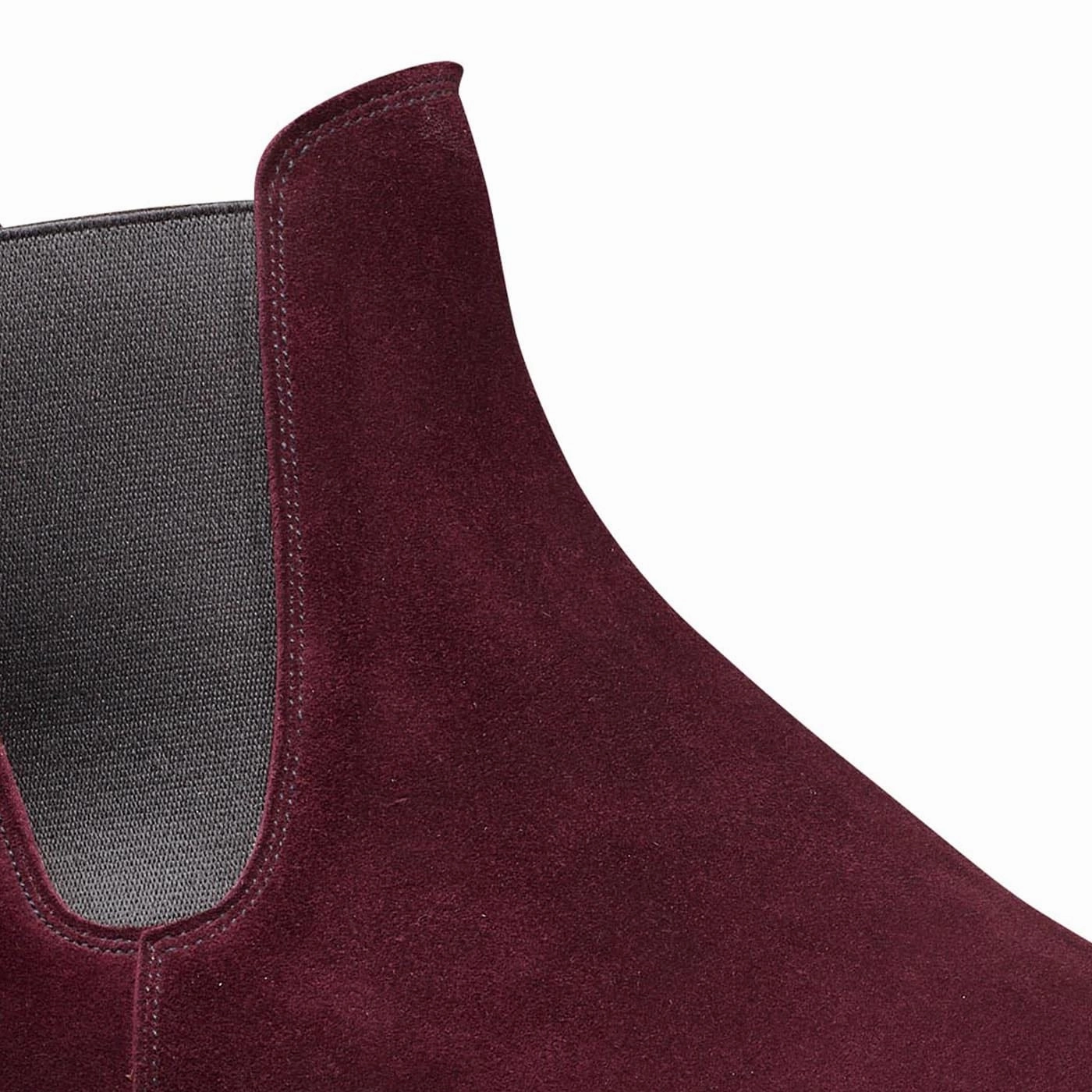 Margie Plum Calf Suede Comfortable Balance