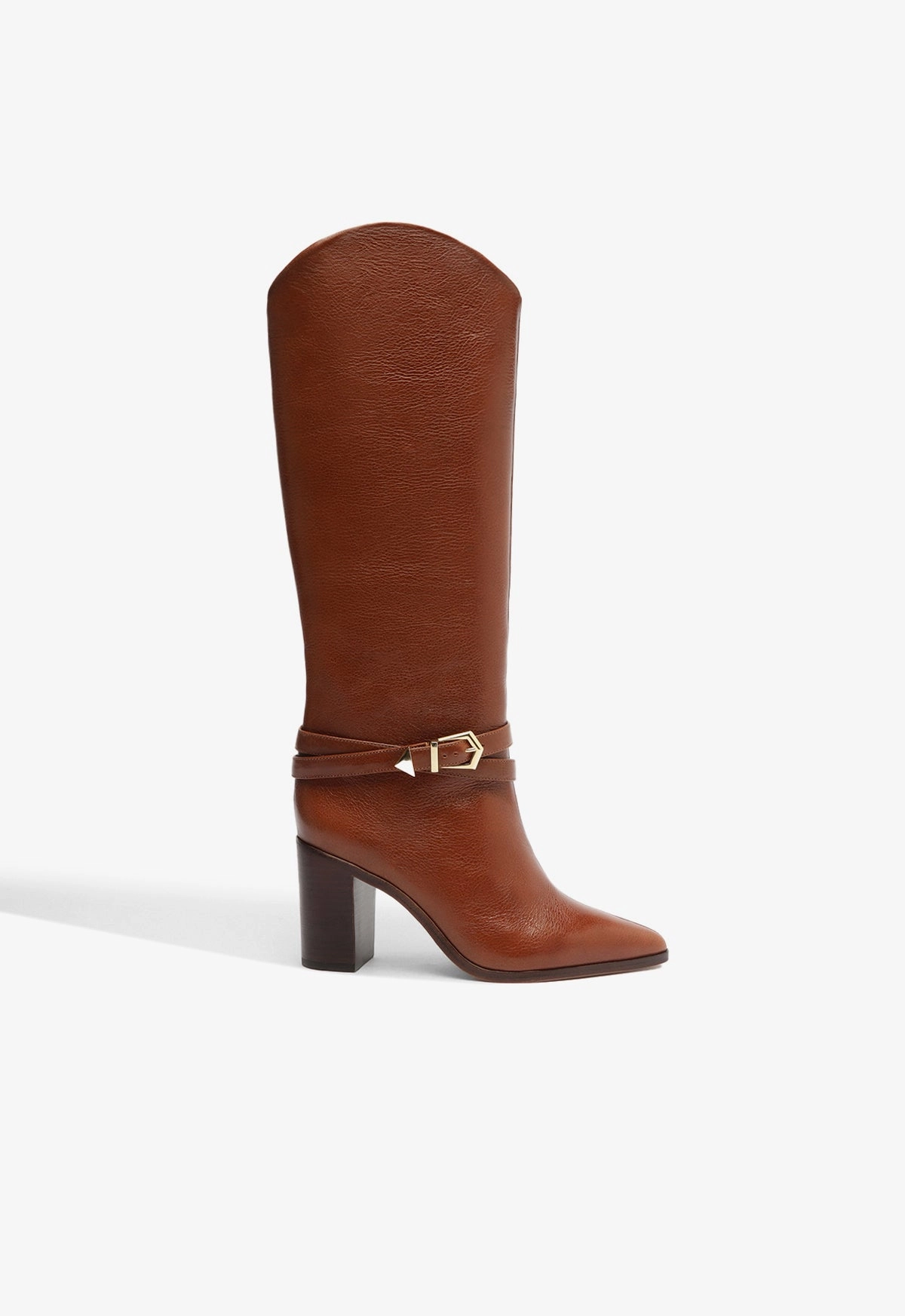 All terrain Feather Light Morning Walk Maryana Belt Block Leather Boot
