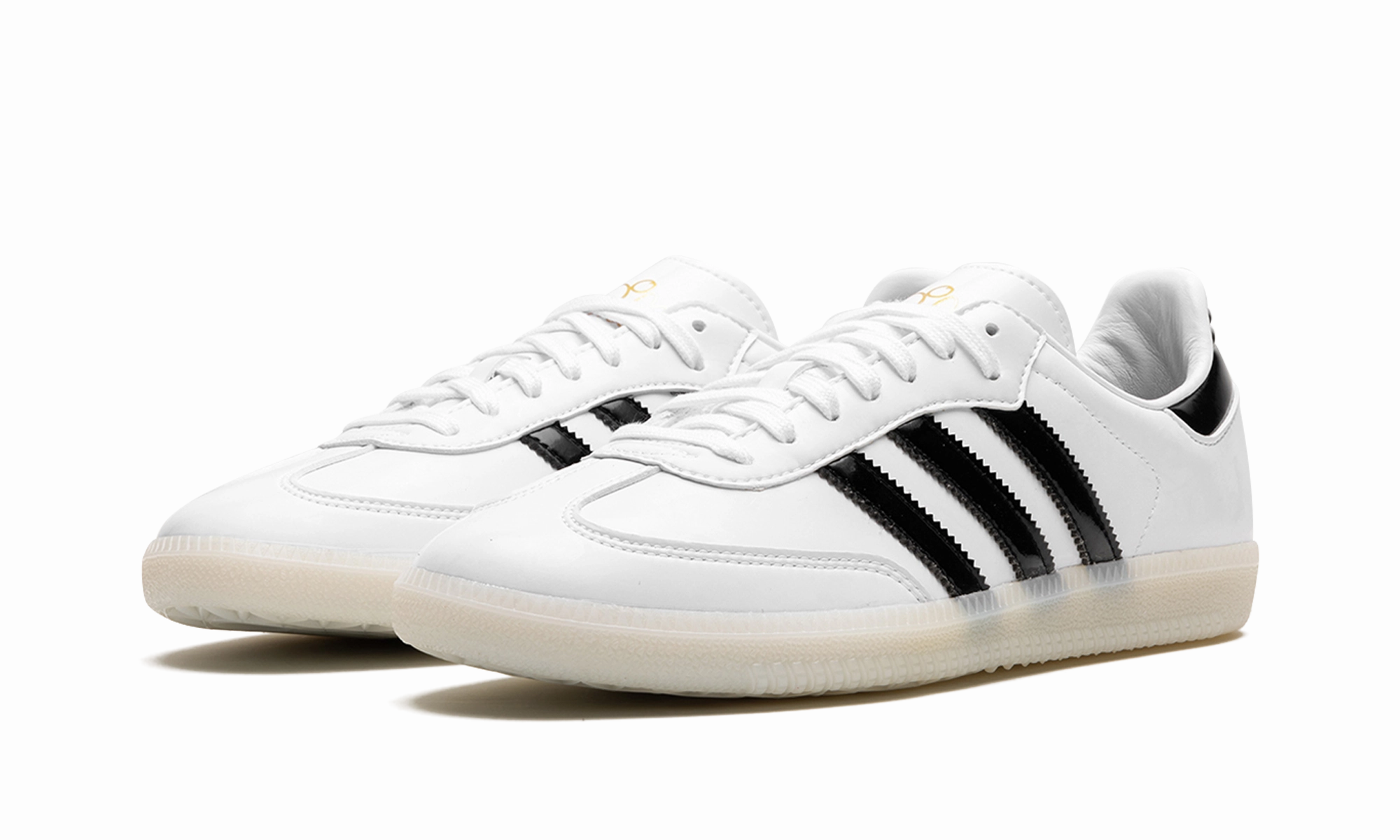 Soft Surface Samba "Jason Dill - White Patent Leather"